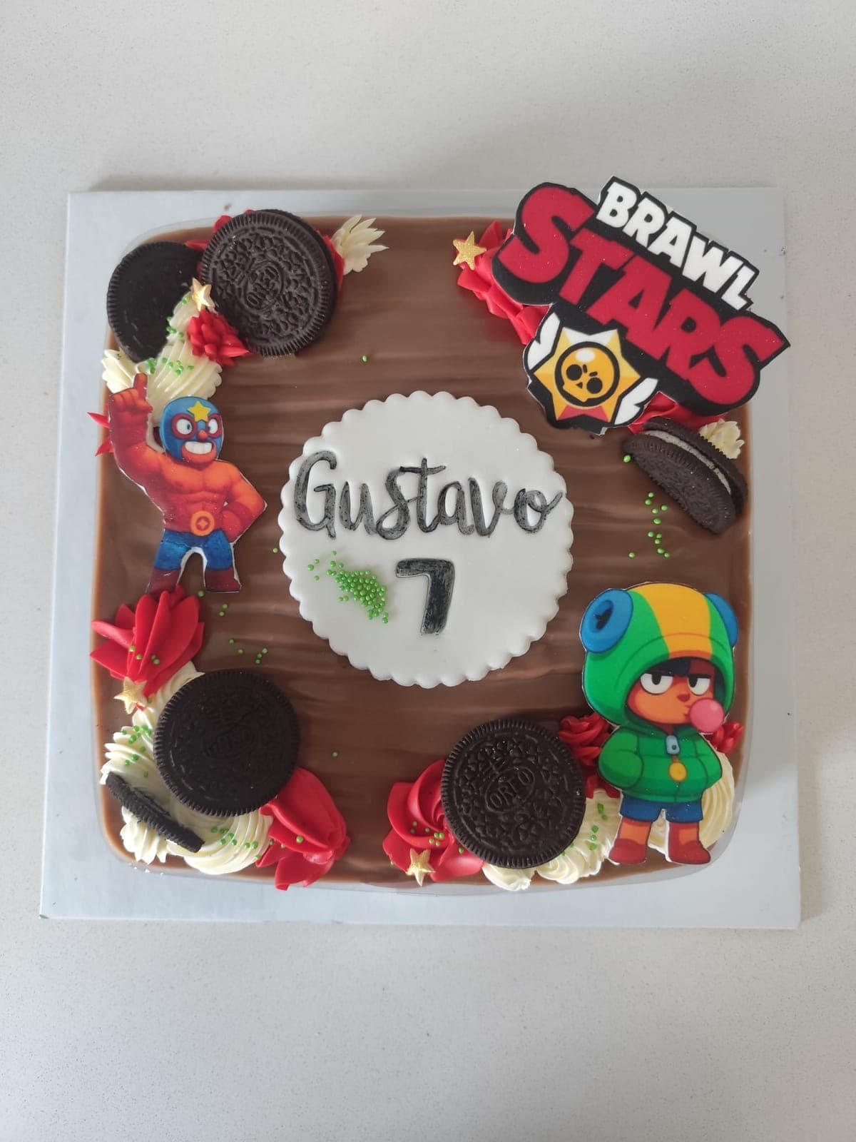 Bolo quadrado 7